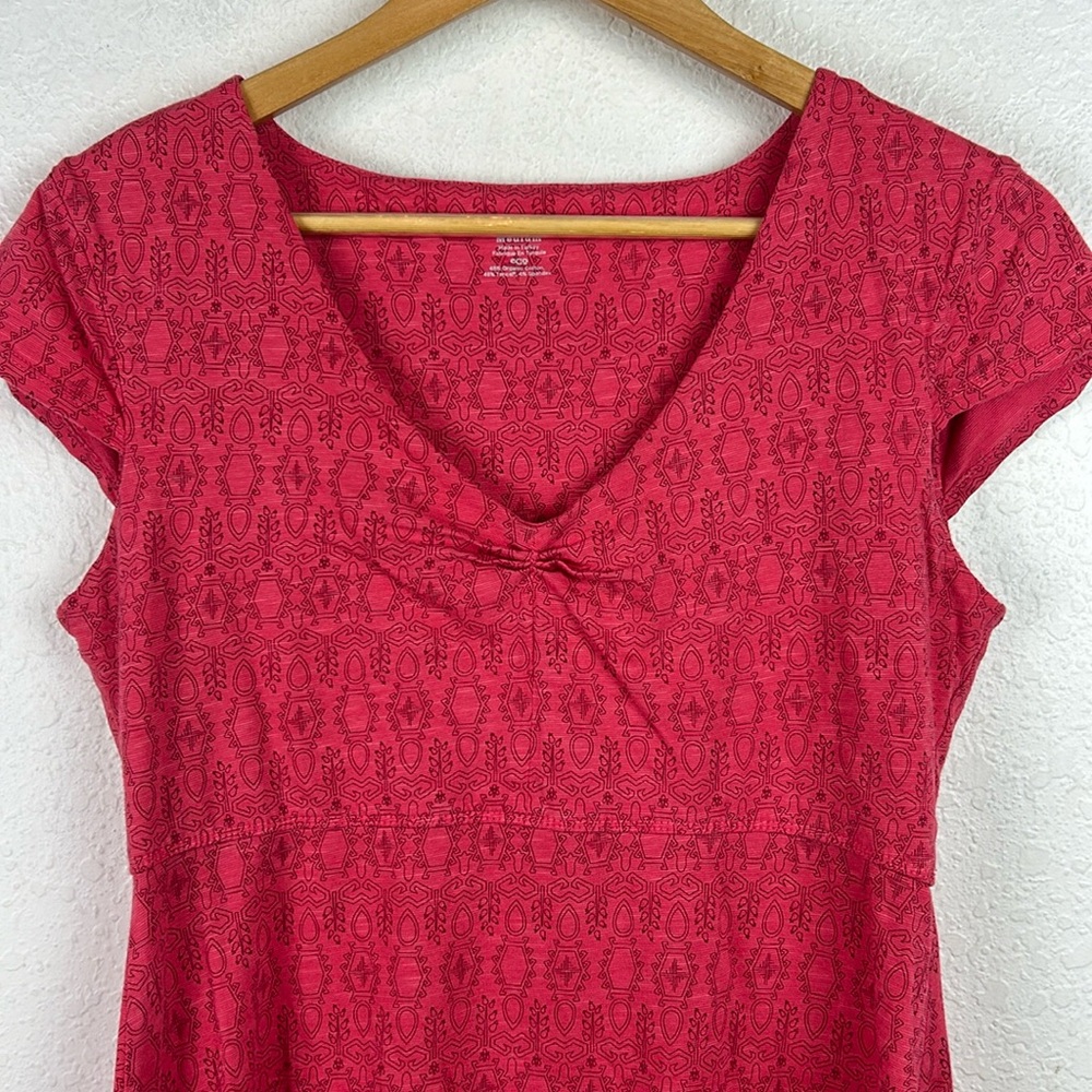 Perfect Toad&Co Rosemarie deep pink Dress M - Picture 3 of 6